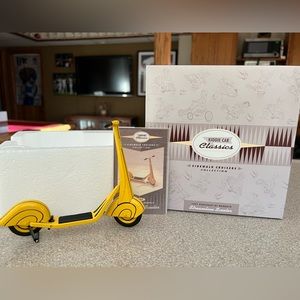 Hallmark Kiddie Classics 1937 Steelcraft Streamline Scooter by Murray NIB NEW